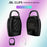 For JBL Clip 5 Outdoor Carrying Silicone Case Portable Bluetooth-compatible Speaker Protective Cover - Black - 3