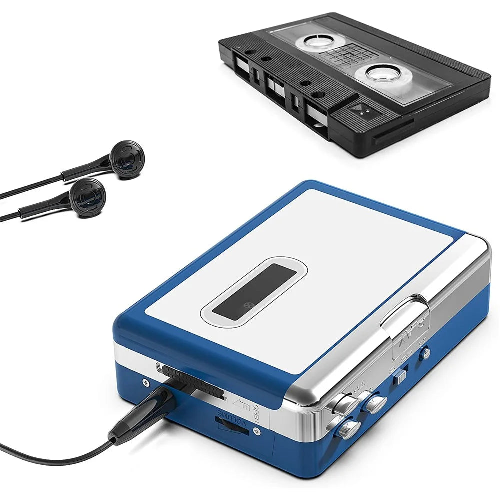EZCAP 215 Walkman Bluetooth Cassette Player Converter Retro Tape Music to Bluetooth Earphone Speaker - 7