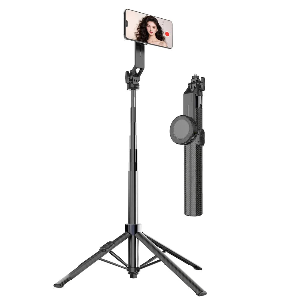K07 Semiconductor Cooling Phone Stand Tripod Bluetooth-compatible Remote Control Selfie Stick for Live Streaming - 1