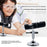 303 WiFi Digital Microscope 1000X Magnification 2MP HD 1080P CMOS Sensor 8 LED Lights Wireless Magnifier - Black - 2
