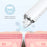 H200 Visual Blackhead Remover 20X Magnification Vacuum Suction Device Face Pore Cleaner with 6 Suction Heads - Pink - 4