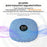 QY15 Sleep Speaker Under Pillow Sound Disc Bluetooth-compatible Bone Conduction Speaker - Blue - 4