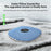 QY15 Sleep Speaker Under Pillow Sound Disc Bluetooth-compatible Bone Conduction Speaker - Blue - 5