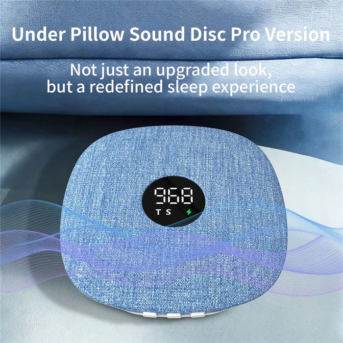 QY15 Sleep Speaker Under Pillow Sound Disc Bluetooth-compatible Bone Conduction Speaker - Blue - 7