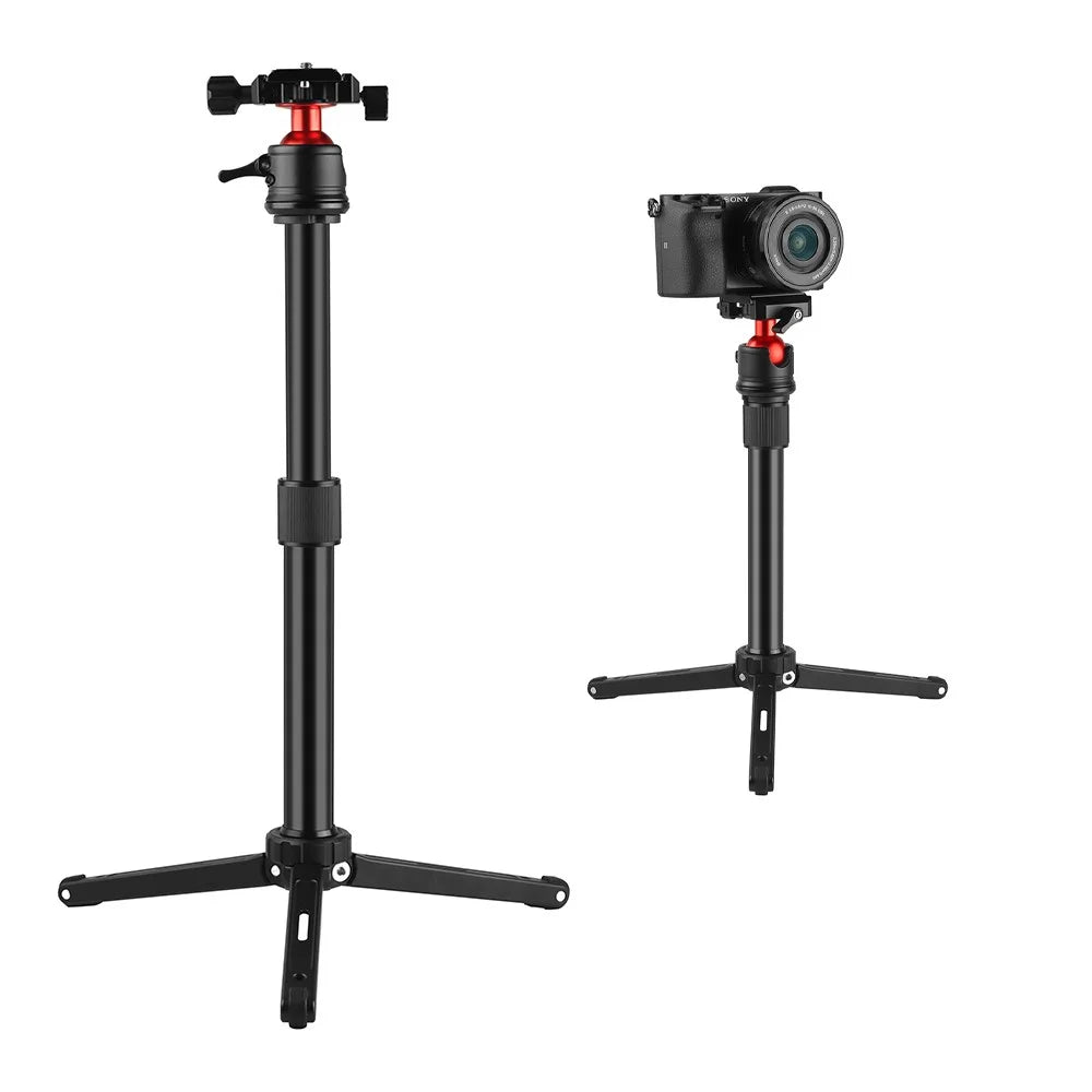 ADAI MC-31 Telescopic Extension Rod Pole Handheld Selfie Stick Monopod Gimbal Stabilizer for DSLR Camera - 1