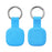 For Tile Mate (2024) Silicone Case Bluetooth-compatible Tracker Waterproof Protective Cover with Keychain - Sky Blue - 1