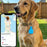 For Tile Mate (2024) Silicone Case Bluetooth-compatible Tracker Waterproof Protective Cover with Keychain - Sky Blue - 3