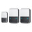U500 IP44 Waterproof 45 Ringtones 4 Volume Levels 150-200m Range Wireless Doorbell Kit, 1 Transmitter + 2 Receivers - 1