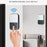 U500 IP44 Waterproof 45 Ringtones 4 Volume Levels 150-200m Range Wireless Doorbell Kit, 1 Transmitter + 2 Receivers - 4