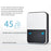 U500 IP44 Waterproof 45 Ringtones 4 Volume Levels 150-200m Range Wireless Doorbell Kit, 1 Transmitter + 2 Receivers - 7