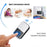 U500 IP44 Waterproof 45 Ringtones 4 Volume Levels 150-200m Range Wireless Doorbell Kit, 2 Transmitters + 1 Receiver - 5