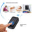 Q501 Wireless Doorbell 45 Ringtones 4 Volume Levels 150-200m Range Cordless Doorbell Kit, 2 Transmitters + 1 Receiver - Black - 5