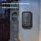 Q501 Wireless Doorbell 45 Ringtones 4 Volume Levels 150-200m Range Cordless Doorbell Kit, 2 Transmitters + 1 Receiver - Black - 7