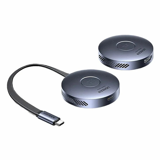 UGREEN S309-75500 Type-C Magnetic Phone Screen Mirroring Dongle HD 1080P / 60Hz 5.8G Wireless Transmitter and Receiver Kit - 1