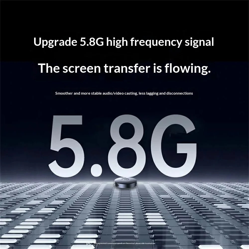 UGREEN S309-75500 Type-C Magnetic Phone Screen Mirroring Dongle HD 1080P / 60Hz 5.8G Wireless Transmitter and Receiver Kit - 4