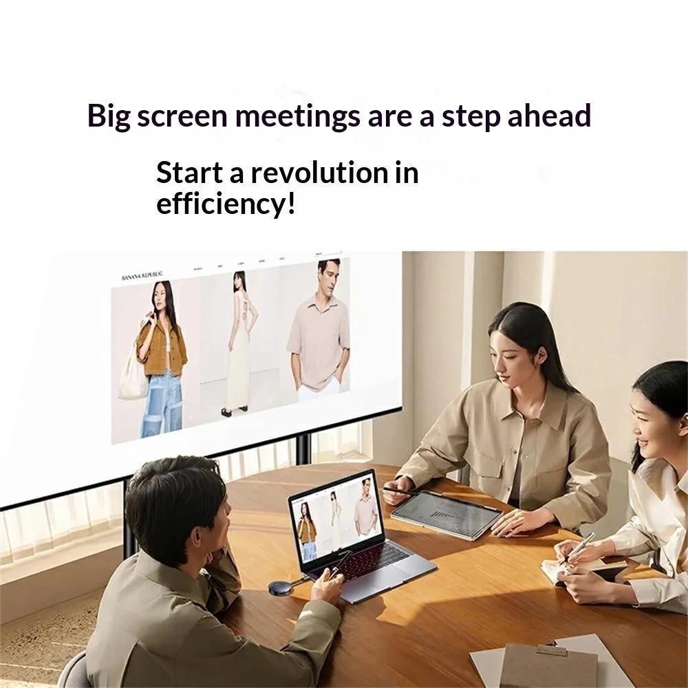 UGREEN S309-75500 Type-C Magnetic Phone Screen Mirroring Dongle HD 1080P / 60Hz 5.8G Wireless Transmitter and Receiver Kit - 6