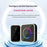 M488 433.92MHz Wireless Doorbell 150-200m Range 45 Ringtones Cordless Doorbell Kit, 1 Bell + 1 Transmitter - Black/EU Plug - 3