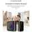 M488 433.92MHz Wireless Doorbell 150-200m Range 45 Ringtones Cordless Doorbell Kit, 2 Bells + 1 Transmitter - Black/EU Plug - 6