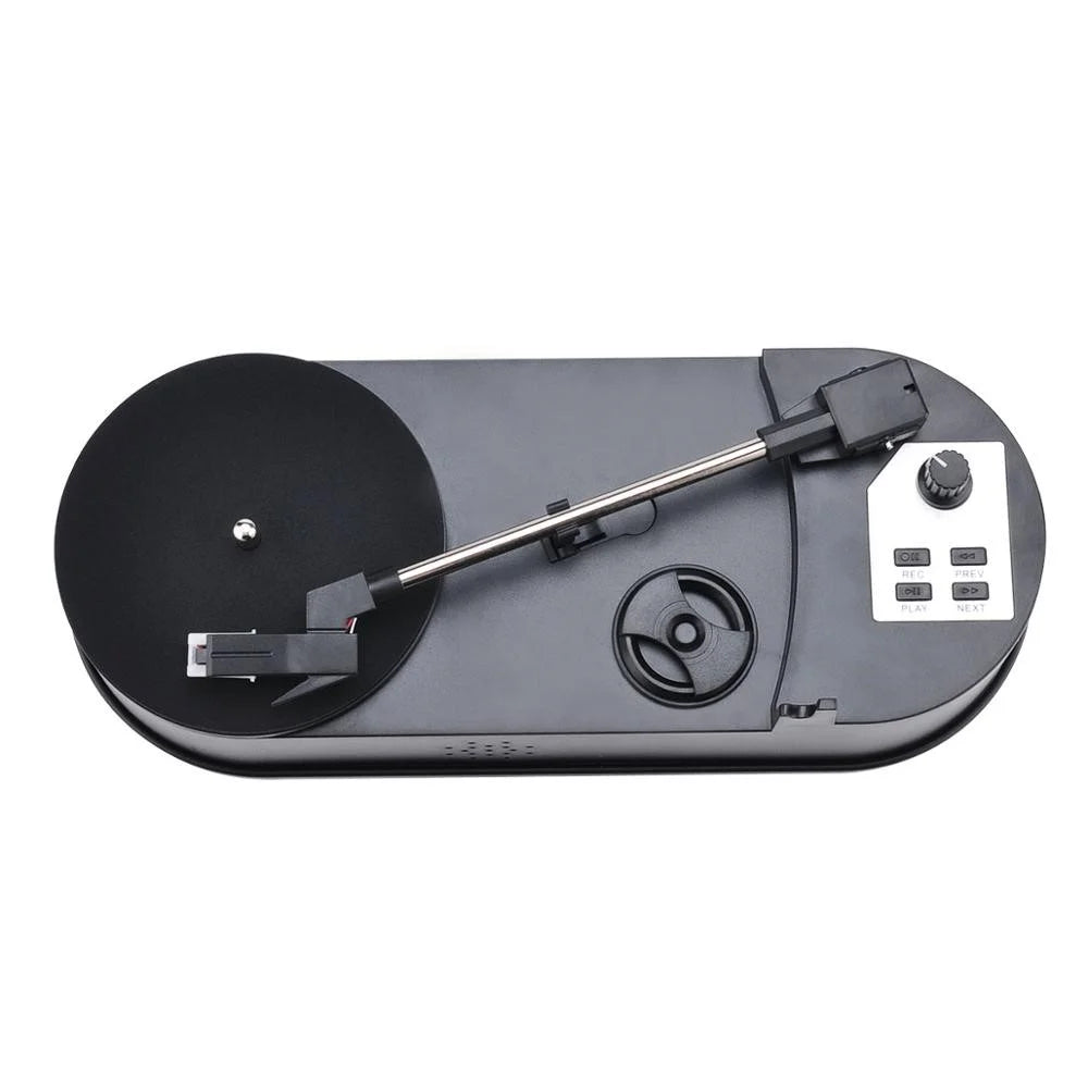 EZCAP 613 33/45RPM Turntable Player MP3 Converter Save Vinyl Music Records to TF Card/USB Disk with Built-in Speaker - 5