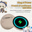 BW01 Electronic Badge 1.85 Inch Touchscreen Bluetooth-compatible Anime Display Brooch Pin for Cosplay Events - Black - 5