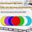 BW01 Electronic Badge 1.85 Inch Touchscreen Bluetooth-compatible Anime Display Brooch Pin for Cosplay Events - Black - 6