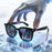 F70 AI Smart Bluetooth-compatible Glasses Cycling Driving Call Photochromic Lens Eyeglasses - Black Frame  /  Grey Lens - 3