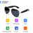 F61 AI Smart Glasses Bluetooth-compatible Translation 100+ Languages Voice Navigation Music Call Eyeglasses - Silver Frame  /  Grey Lens - 4