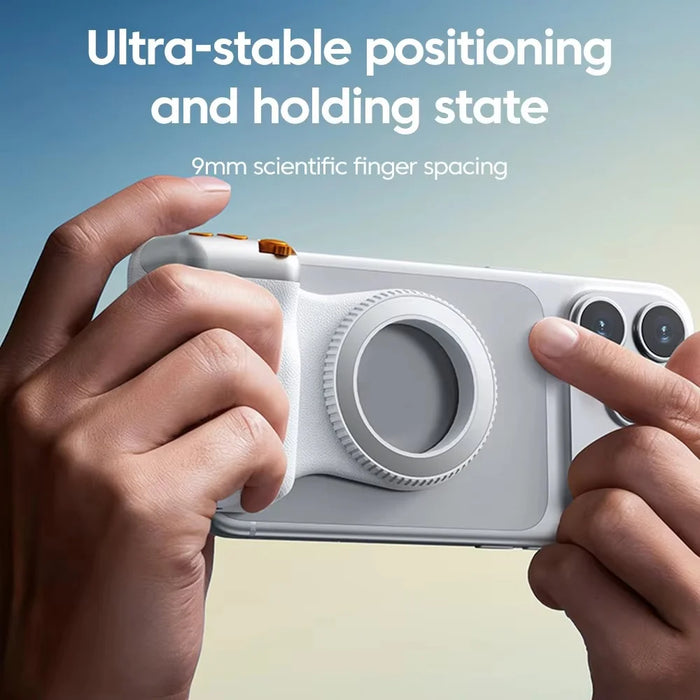 X Pro Magnetic Phone Photography Handle Bluetooth-compatible Remote Control Smartphone Camera Grip - 3
