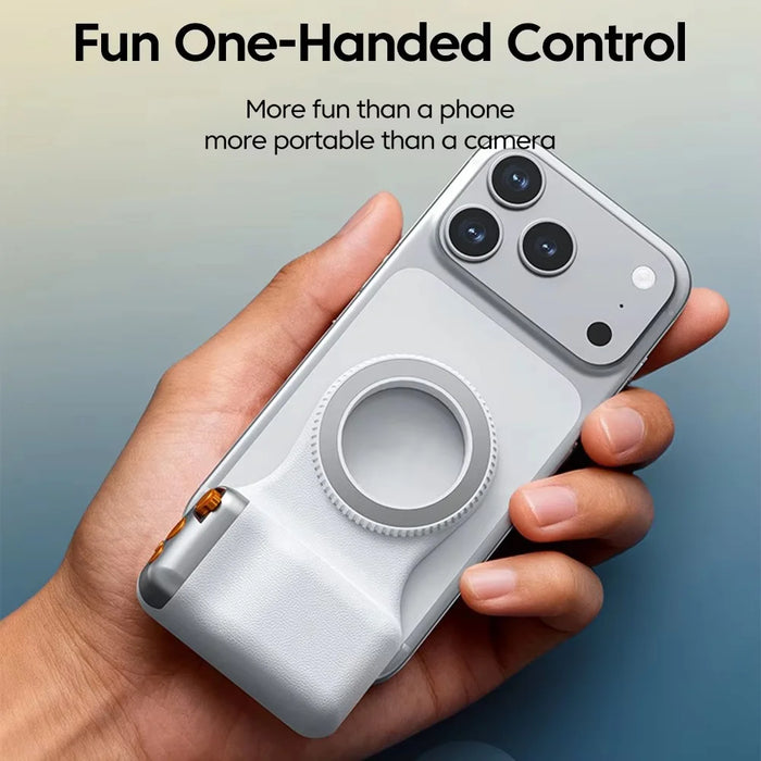 X Pro Magnetic Phone Photography Handle Bluetooth-compatible Remote Control Smartphone Camera Grip - 5