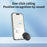 F26 Bluetooth-compatible Anti-Lost Tracker Apple Smart Pet Keys Wallet Finder Global Positioning Device Compatible with Apple Find My App for iOS - Black - 4