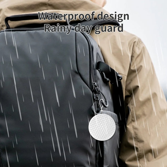 F26 Bluetooth-compatible Anti-Lost Tracker Apple Smart Pet Keys Wallet Finder Global Positioning Device Compatible with Apple Find My App for iOS - Black - 7