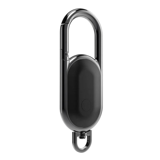 F15 Car Keychain Anti-Lost Tracker 2-in-1 Bluetooth-compatible Global Locator Compatible with Find My App for iOS - Black - 1