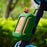 Silicone Case for JBL GO 5 Bluetooth-compatible Speaker Shockproof Protective Cover with Carabiner & Strap - Orange - 5