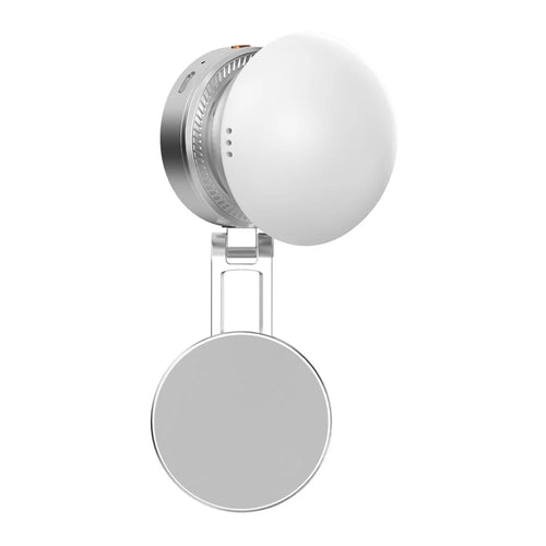 K08 Magnetic Fill Light with Mirror 360 Degree Foldable Selfie LED Ring Light 3-Color Temperature Phone Photography Light - 1