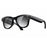 M02 AI Smart Glasses 8MP Camera 4K Video Recording Bluetooth-compatible 5.3 Translation Eyeglasses for Photography - Black Frame - 1