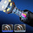 HD813 5m Hard Wire Industrial Borescope 1080P HD 4.3 Inch IPS Screen 8mm Camera Lens IP67 Waterproof Inspection Endoscope - Black - 3