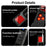 DT01 Wireless Signal Detector Hidden Camera Locator Anti-Spy RF Bug Finder GPS Tracker Detector - Black - 6