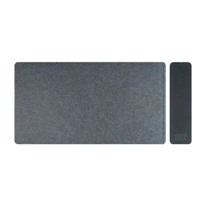 S111 3-in-1 Magnetic Wireless Charger Office Desktop Pad 15W Fast Charging Mouse Pad for Phone Watch Earbuds - Black - 4