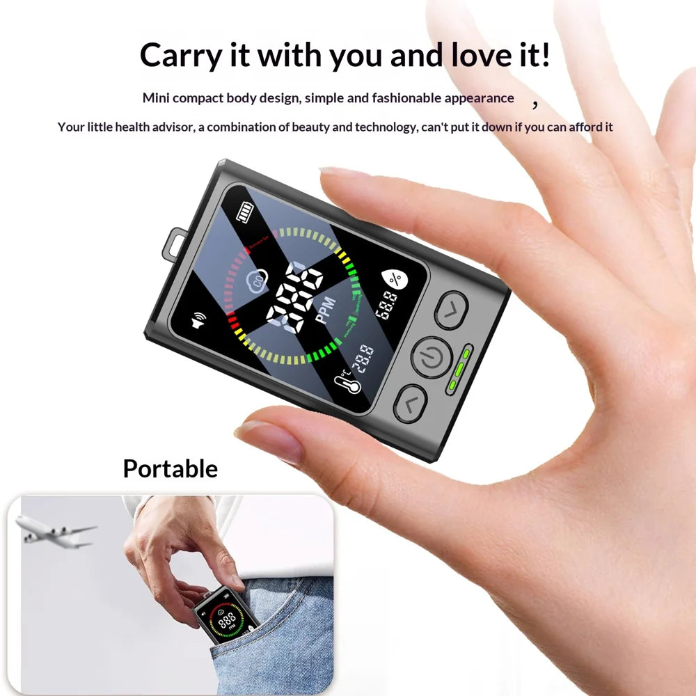GC300 Mini Carbon Monoxide Detector CO Alarm 4 in 1 Gas Analyzer Portable Monitor - English Version - 4
