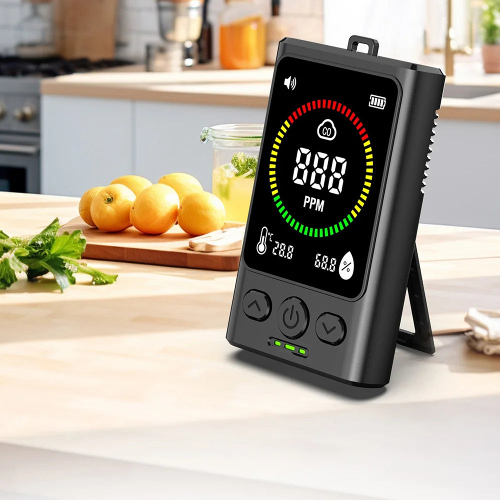 GC300 Mini Carbon Monoxide Detector CO Alarm 4 in 1 Gas Analyzer Portable Monitor - English Version - 7