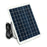 12W 18V Outdoor Solar Panel Portable Charger with DC5521 Connector and 3m Cable for 12V-18V Battery - 1