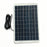 IP68 Waterproof 15W 18V Solar Panel Dual Fan Pet House Ventilation System with DC5521 Connector - 330x230mm - 3
