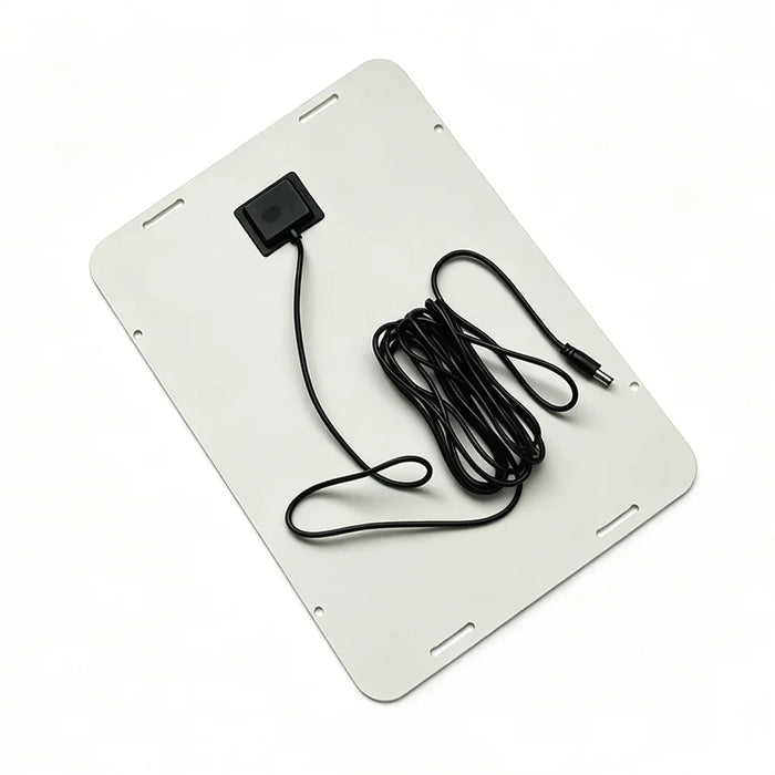 IP68 Waterproof 15W 18V Solar Panel Dual Fan Pet House Ventilation System with DC5521 Connector - 330x230mm - 4