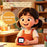 X21 2.4 Inch Portable AI Voice Thermal Printer 200DPI Ink-Free Printing Machine for Kids - Red - 2