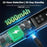 T015 Hidden Camera Detector Bug Finder RF GPS Tracker Detector Signal Scanner Anti Spy Surveillance Device - Black - 7
