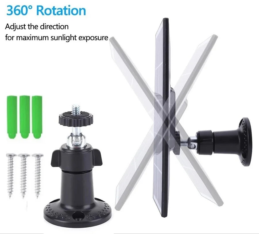 3W 5V Solar Water Pump Fountain 120L/h Outdoor Garden Pool DC Fountain with 9 Spray Nozzles - 2