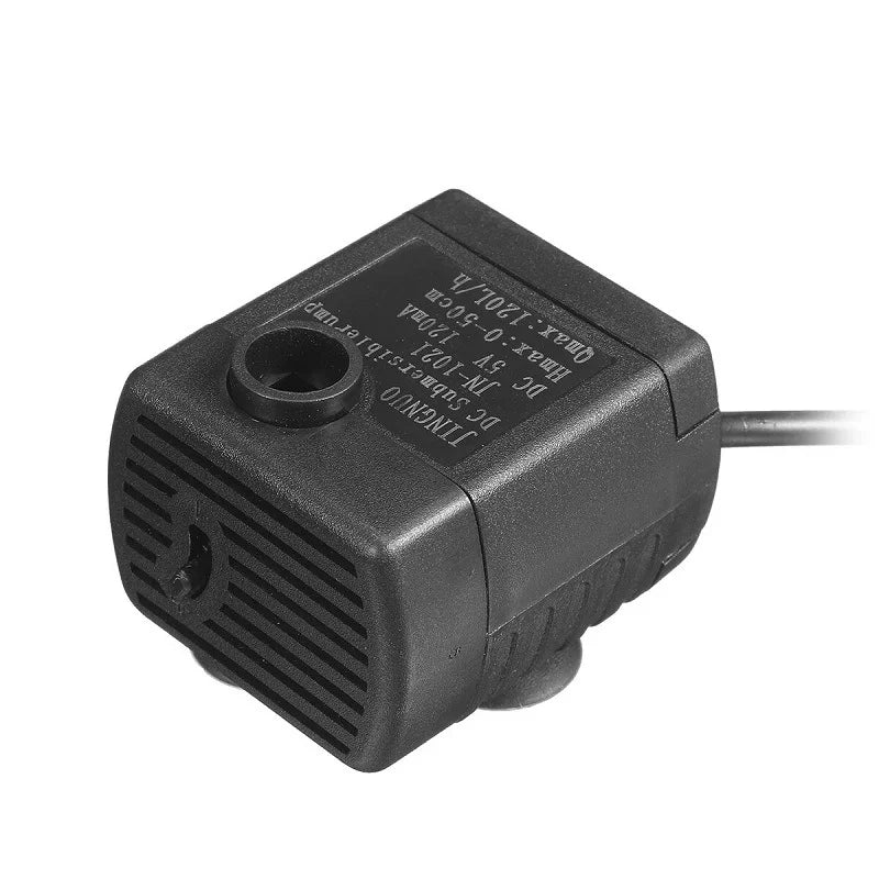 3W 5V Solar Water Pump Fountain 120L/h Outdoor Garden Pool DC Fountain with 9 Spray Nozzles - 7