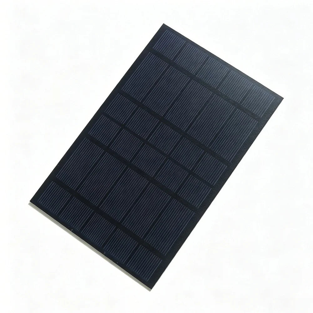 2.5W 5V Solar Panel Type-C Charging Solar Board for Security Camera Phone Outdoor Emergency Power Supply - 110x165mm - 4