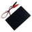 2.5W 5V Solar Panel Polycrystalline Silicon Solar Charging Board with Alligator Clips for Outdoor DIY Power Supply - 1