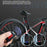 Q100 Remote Control Bike Alarm 135dB Anti-Theft Security System with RGB Breathing Light for Cycling - With Remote Control - 4